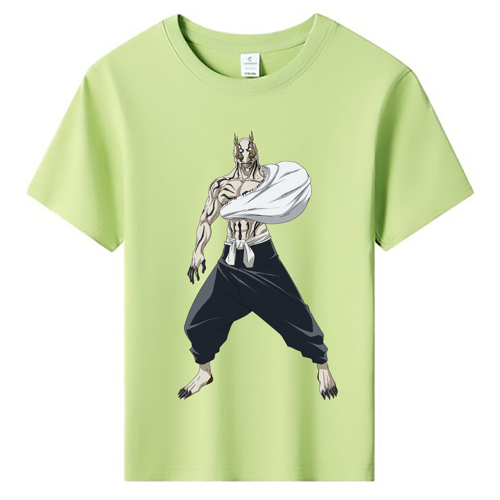 （画像用） 呪術廻戦 Jujutsu Kaisen 綿100％キッズTシャツ（フロントプリント）